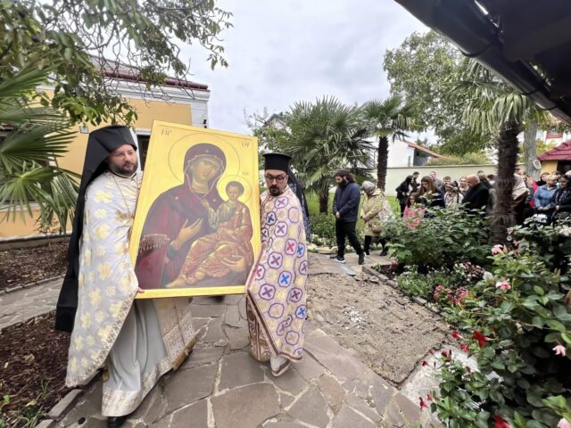 Feier des Kloster-Patroziniums am 5. Okt. 2025 - Ikonenprozession