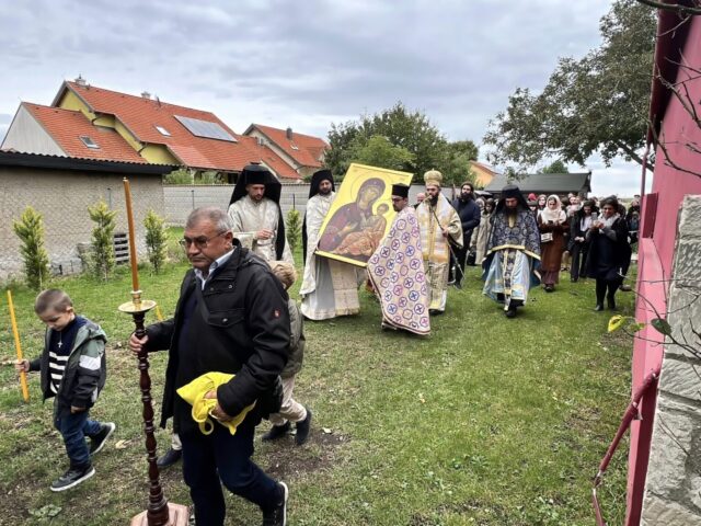 Feier des Kloster-Patroziniums am 5. Okt. 2025 - Ikonenprozession
